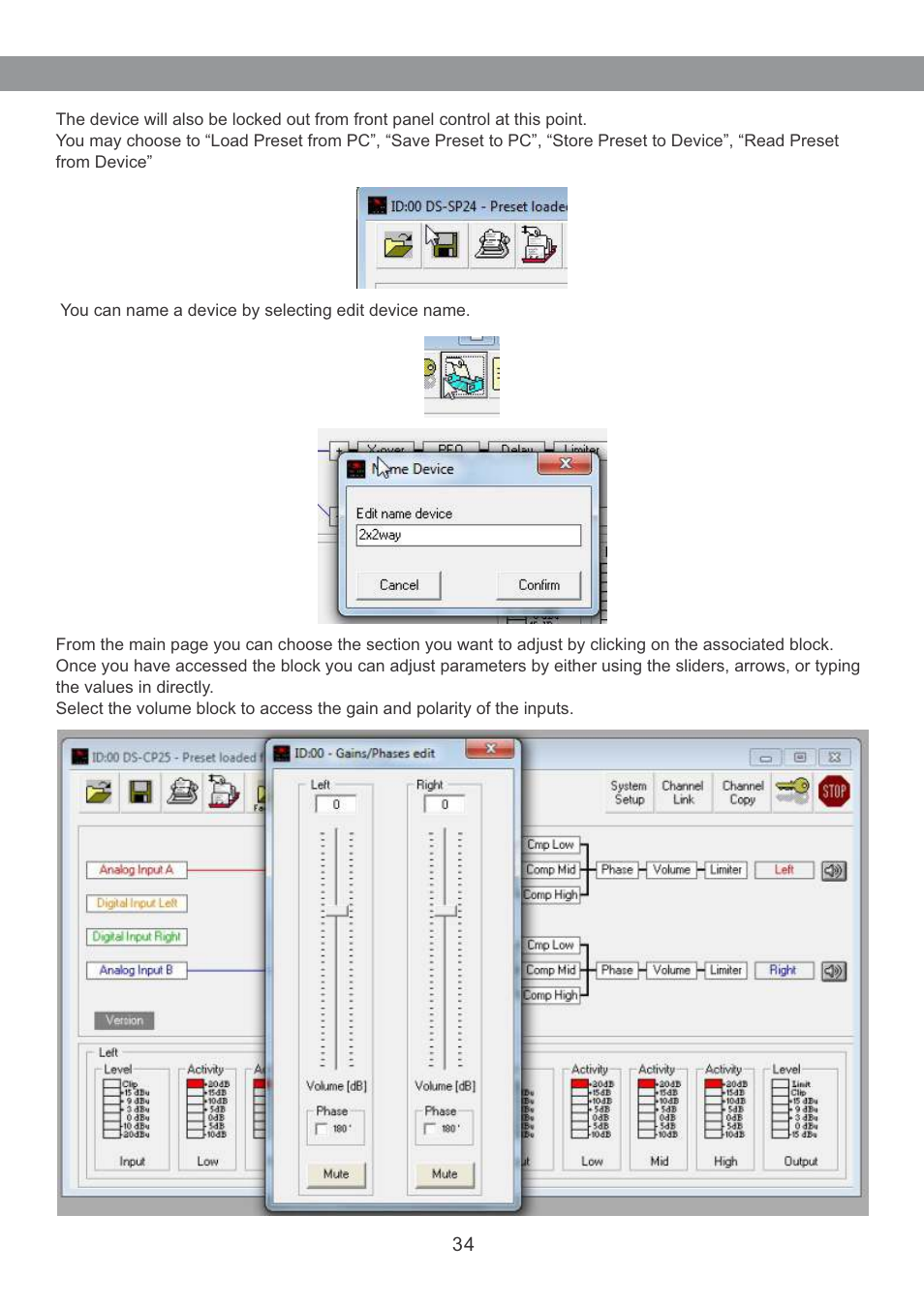 Galaxy Audio DS-CP25 User Manual | Page 35 / 40