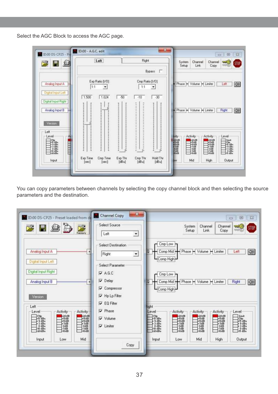 Galaxy Audio DS-CP25 User Manual | Page 38 / 40