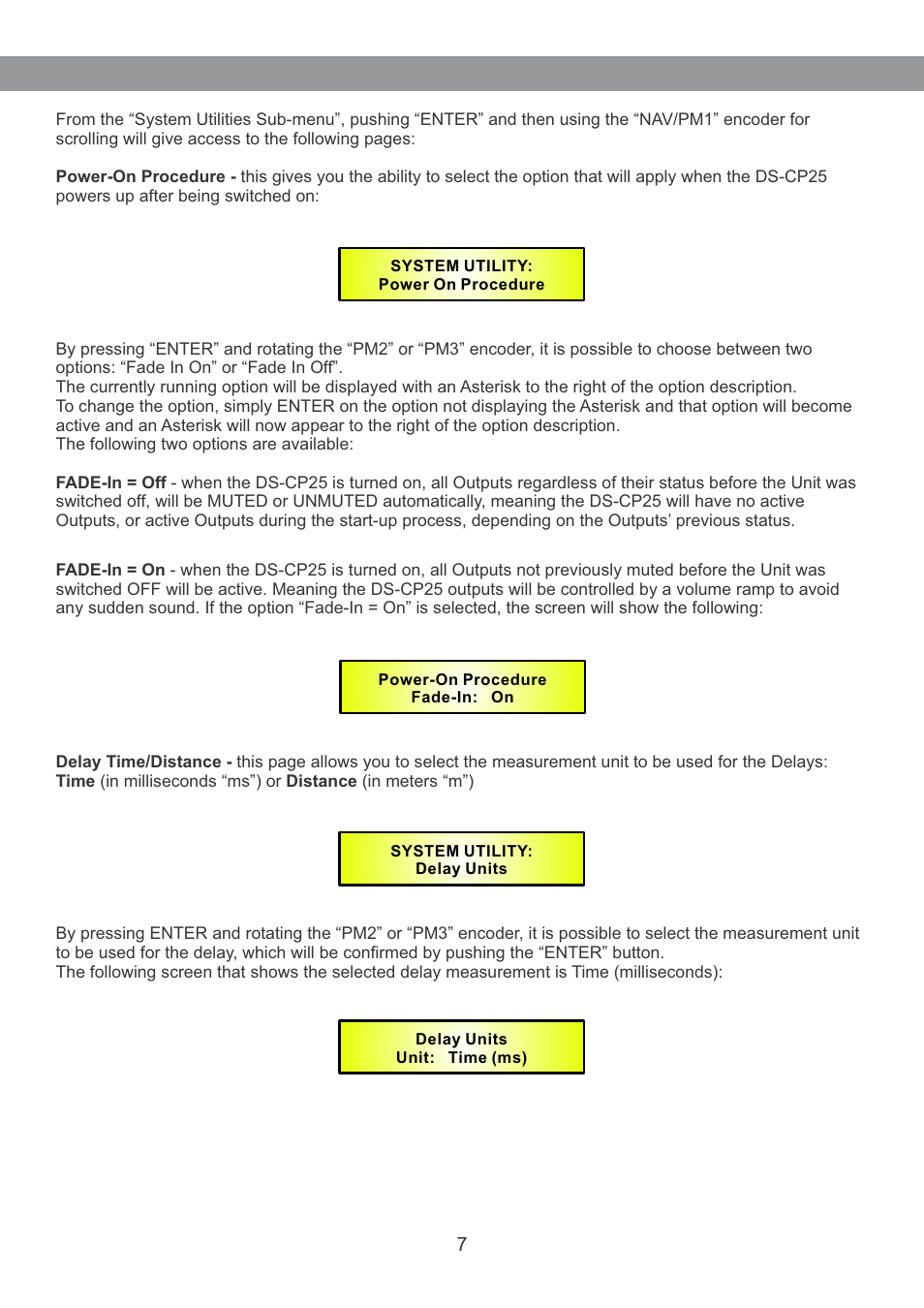 Galaxy Audio DS-CP25 User Manual | Page 8 / 40