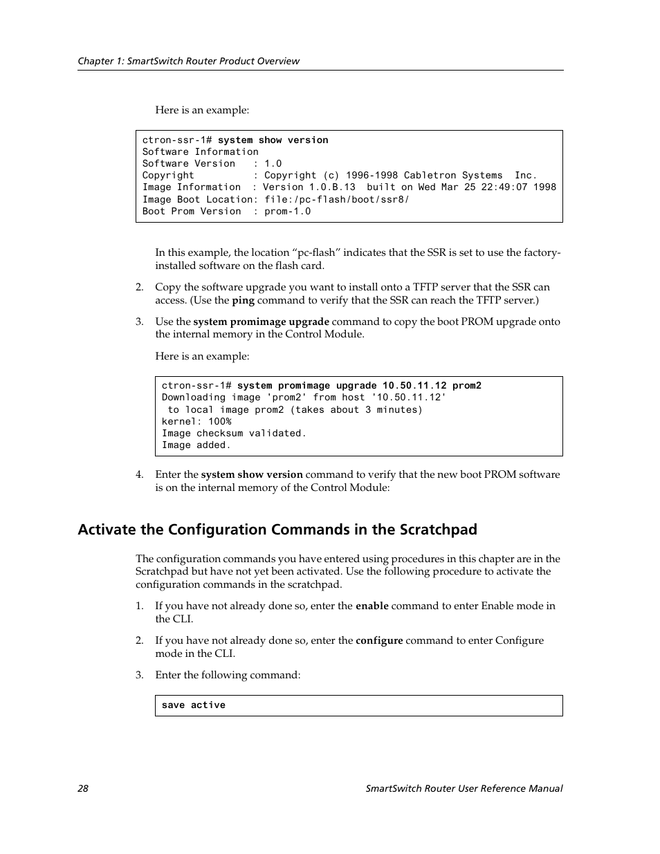 Cabletron Systems SmartSwitch Router 9032578-02 User Manual | Page 28 / 207