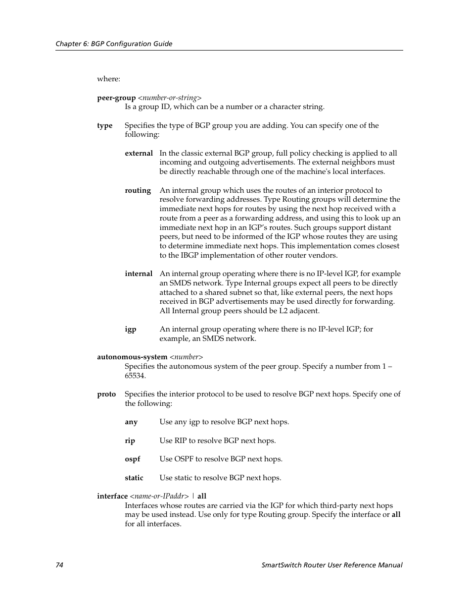 Cabletron Systems SmartSwitch Router 9032578-02 User Manual | Page 74 / 207