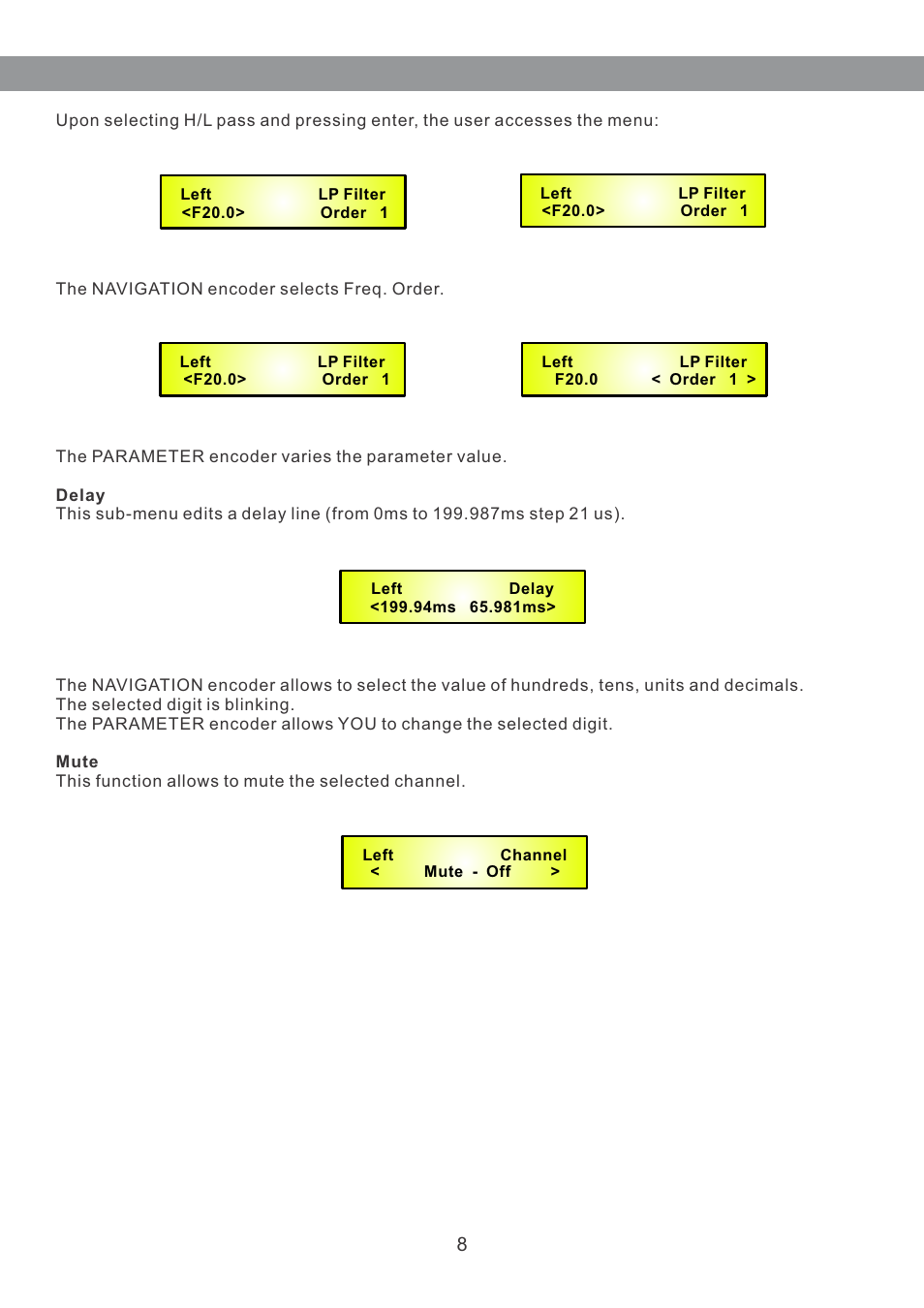 Galaxy Audio DS-EQ215 User Manual | Page 10 / 20