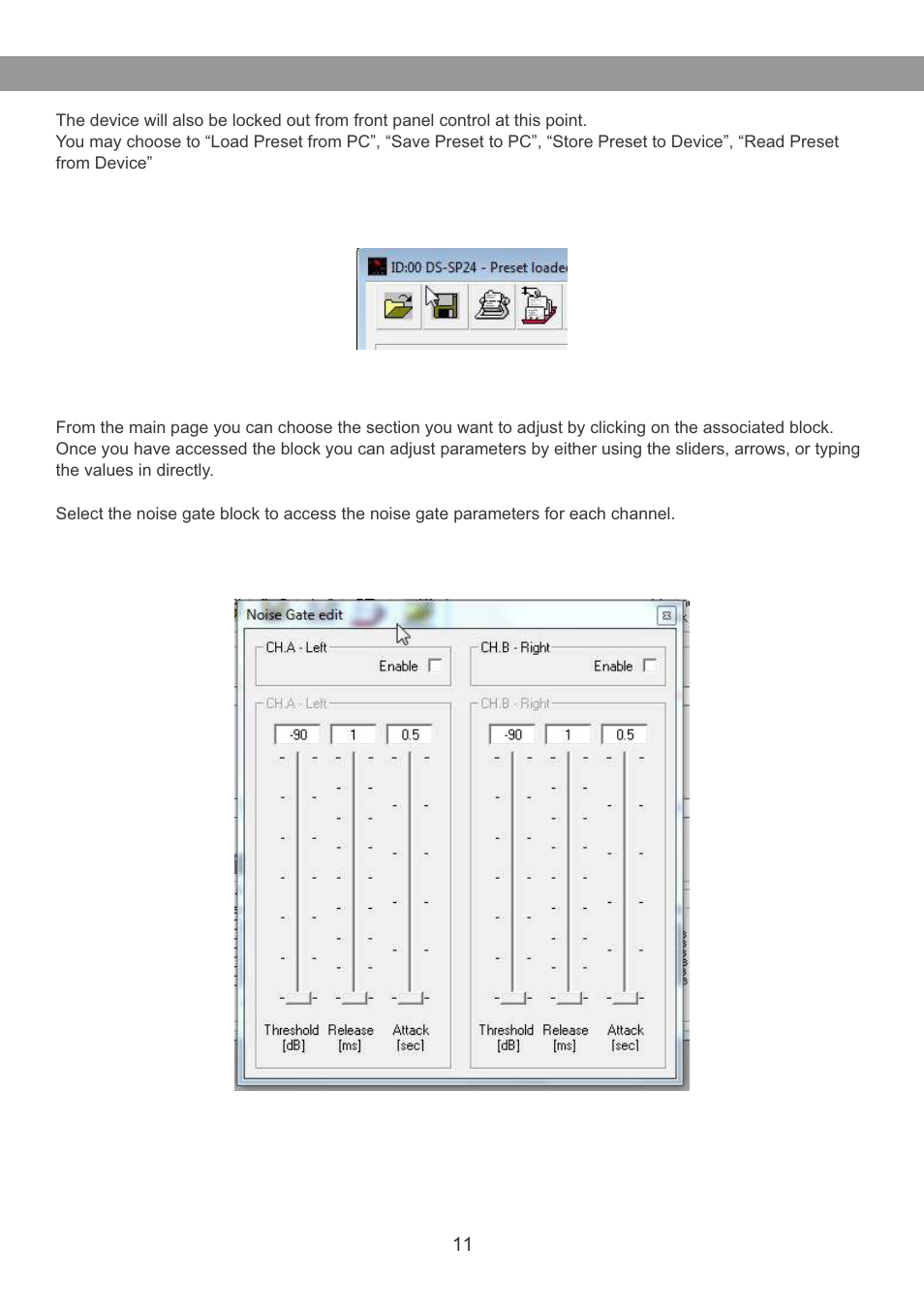 Galaxy Audio DS-EQ215 User Manual | Page 13 / 20