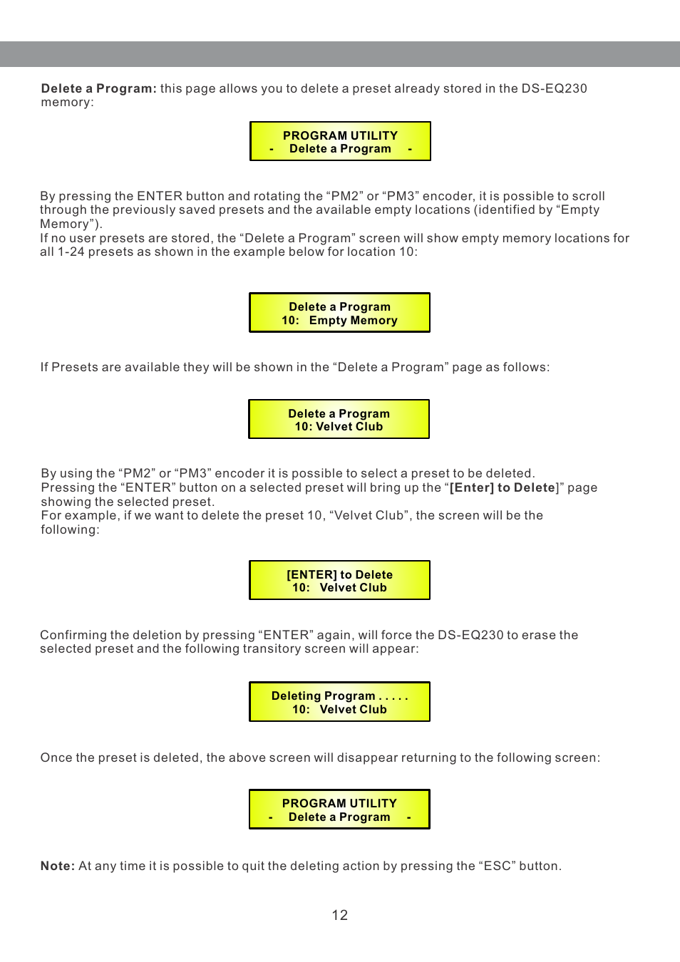 Galaxy Audio DS-EQ230 User Manual | Page 13 / 40