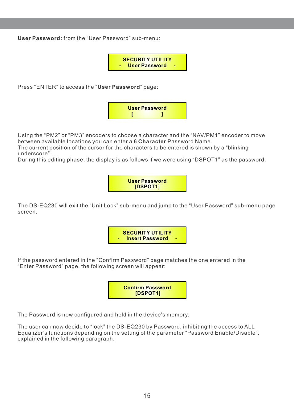 Galaxy Audio DS-EQ230 User Manual | Page 16 / 40