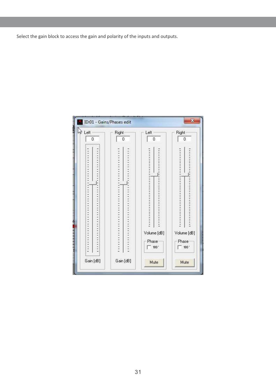 Galaxy Audio DS-EQ230 User Manual | Page 32 / 40