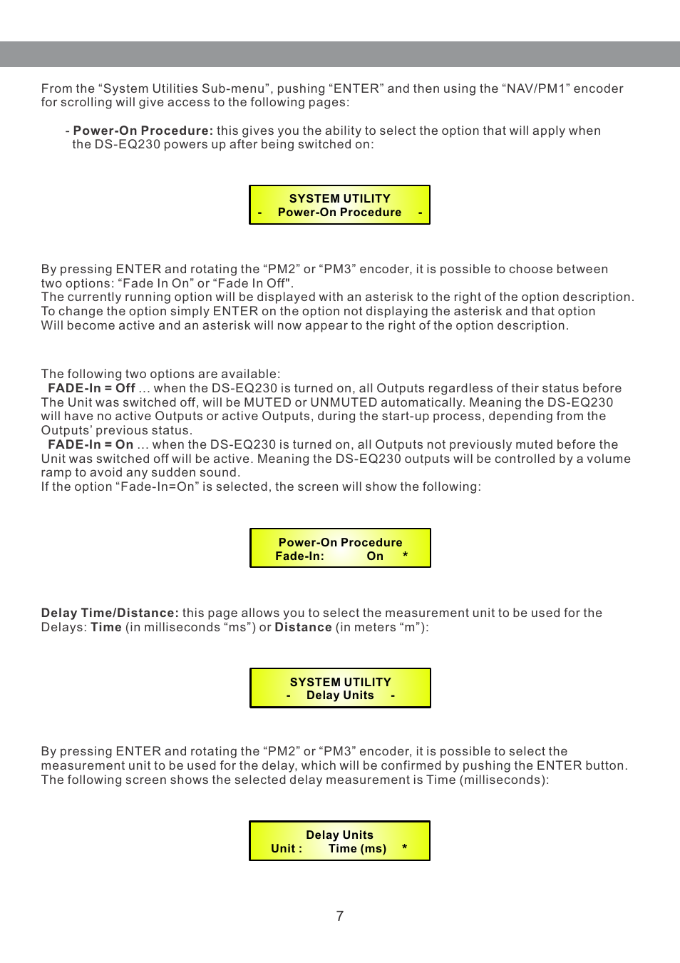 Galaxy Audio DS-EQ230 User Manual | Page 8 / 40