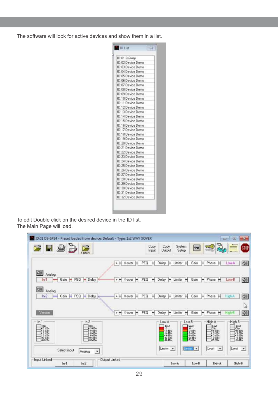 Galaxy Audio DS-SP24 User Manual | Page 30 / 40