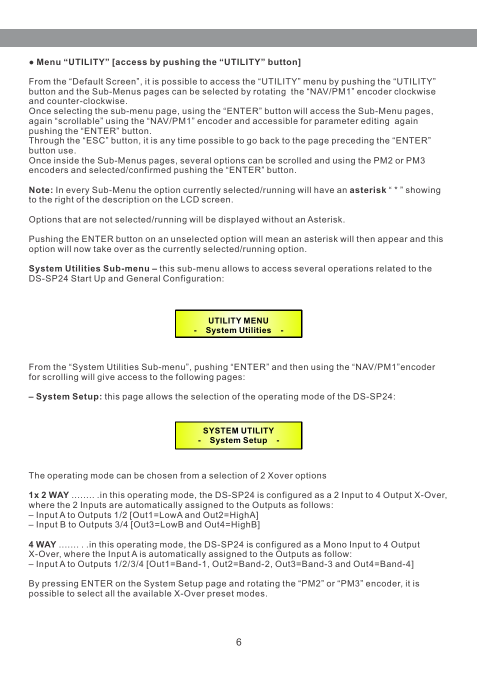 Galaxy Audio DS-SP24 User Manual | Page 7 / 40