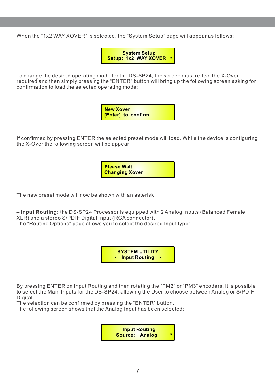 Galaxy Audio DS-SP24 User Manual | Page 8 / 40