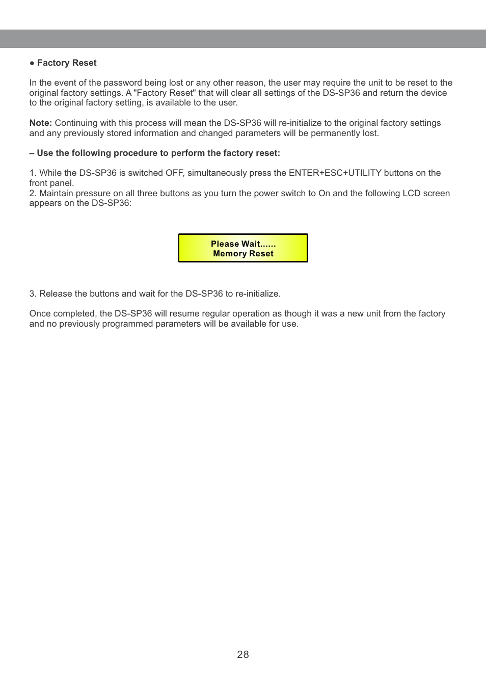 Galaxy Audio DS-SP36 User Manual | Page 29 / 40