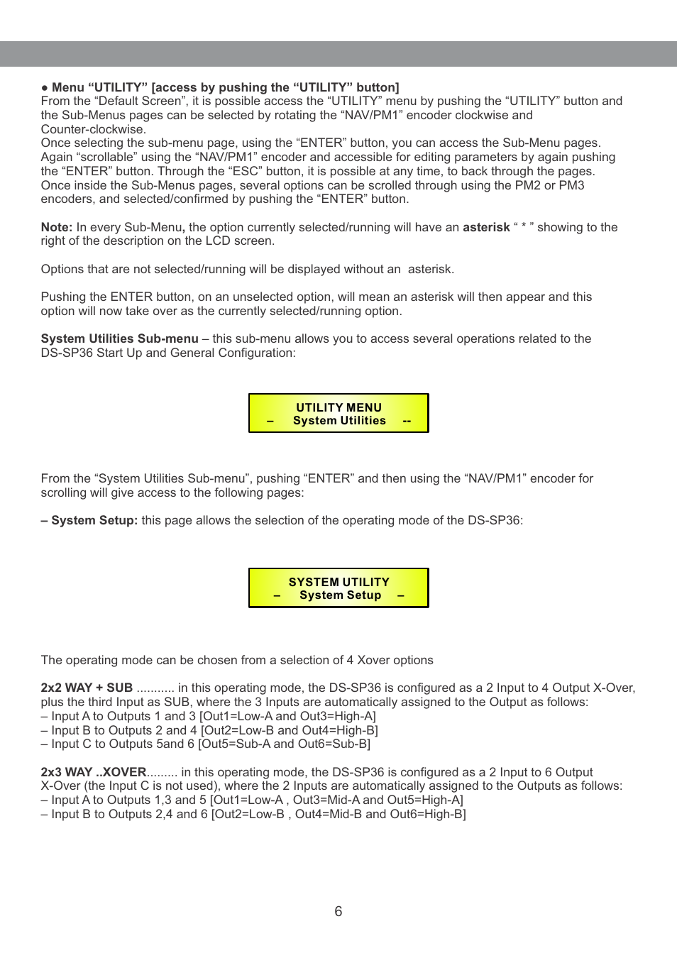 Galaxy Audio DS-SP36 User Manual | Page 7 / 40