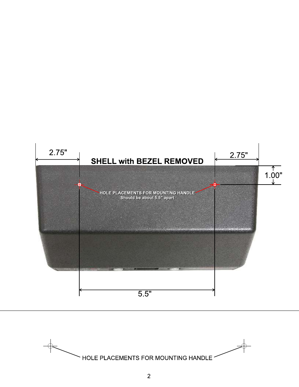 Galaxy Audio HOT SPOT Handle Installation User Manual | Page 2 / 2