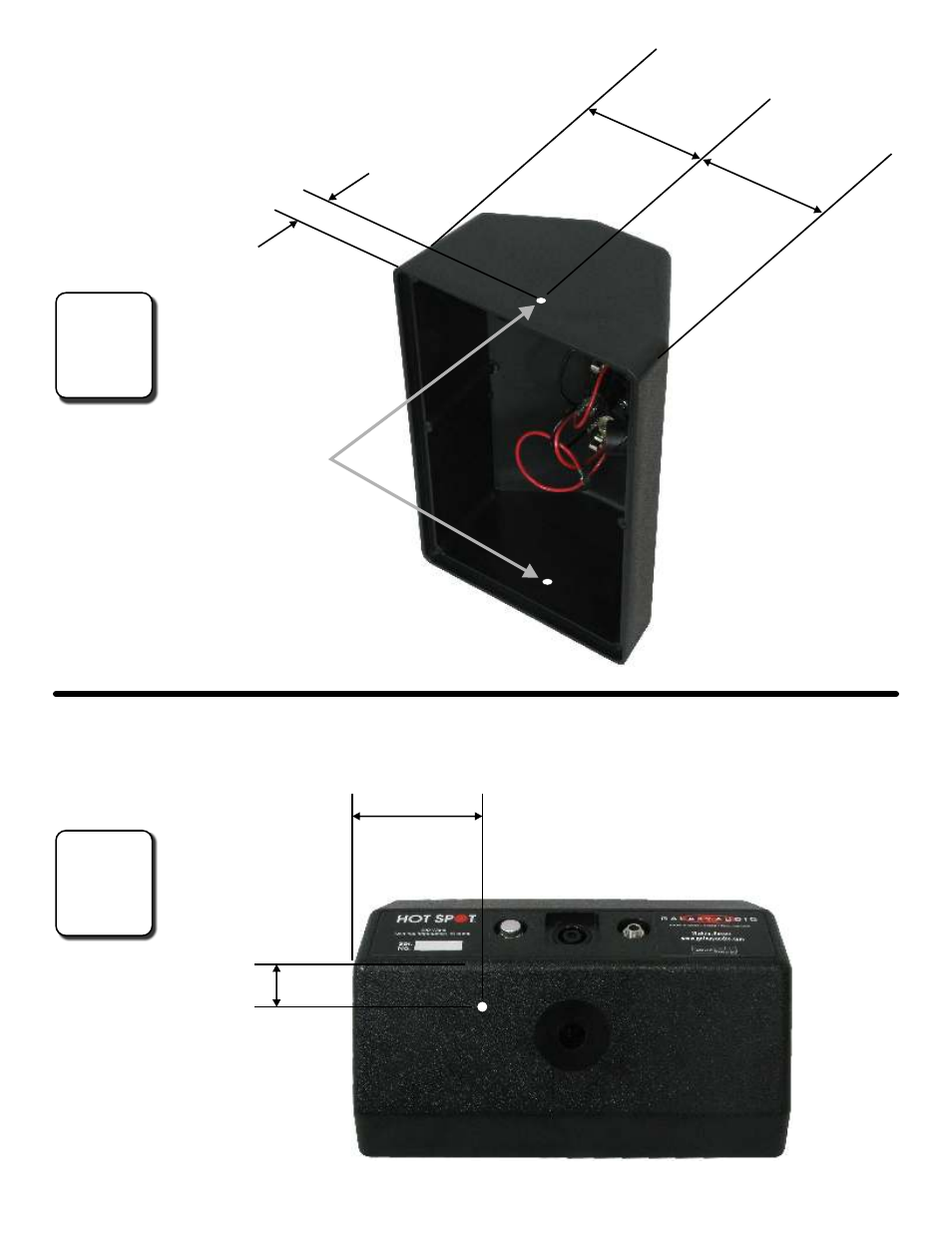 Ill. #1 ill. #2 | Galaxy Audio HSVC Hotspot Yoke Bracket User Manual | Page 4 / 6