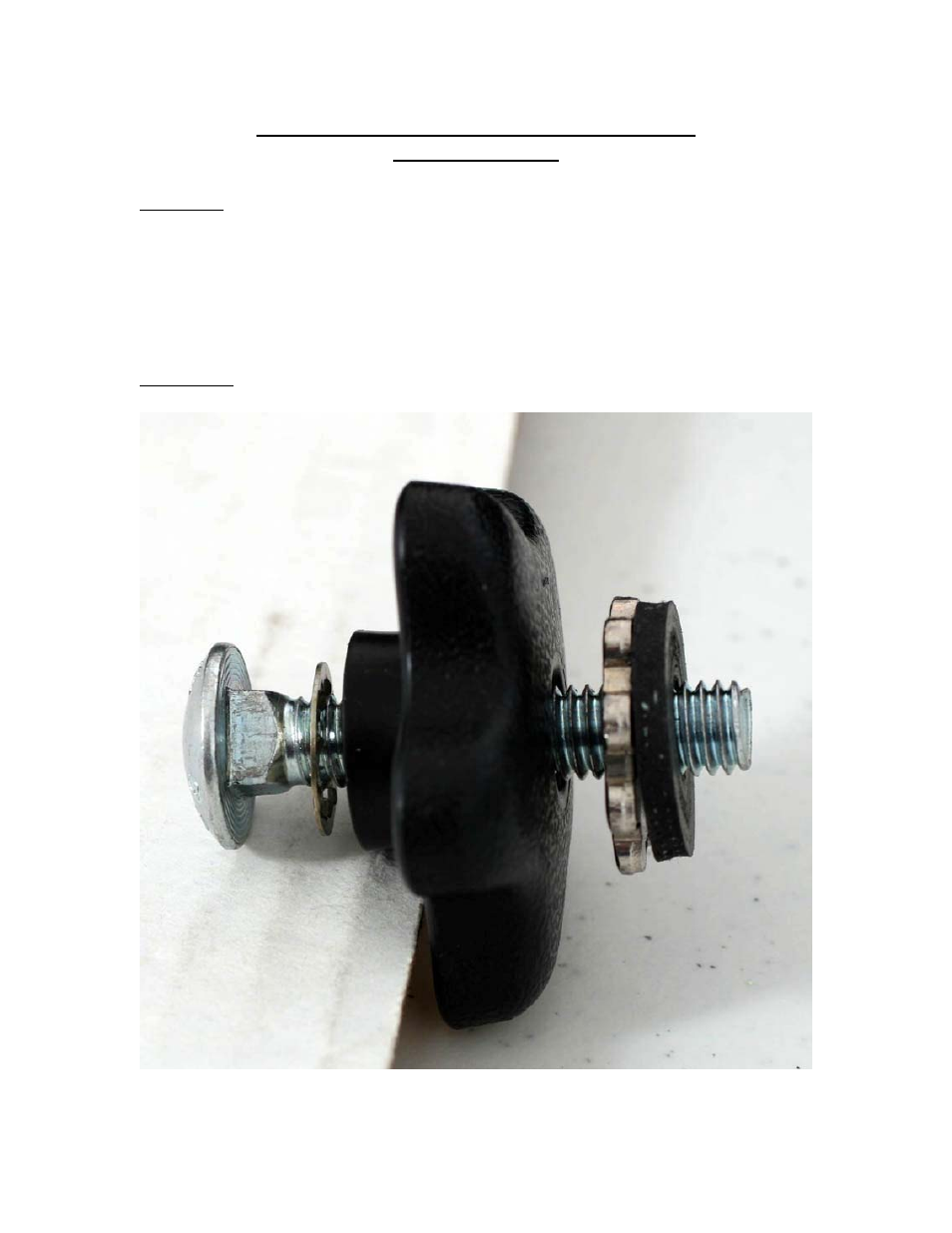 Galaxy Audio PA6S BOOM MOUNT KIT User Manual | 3 pages