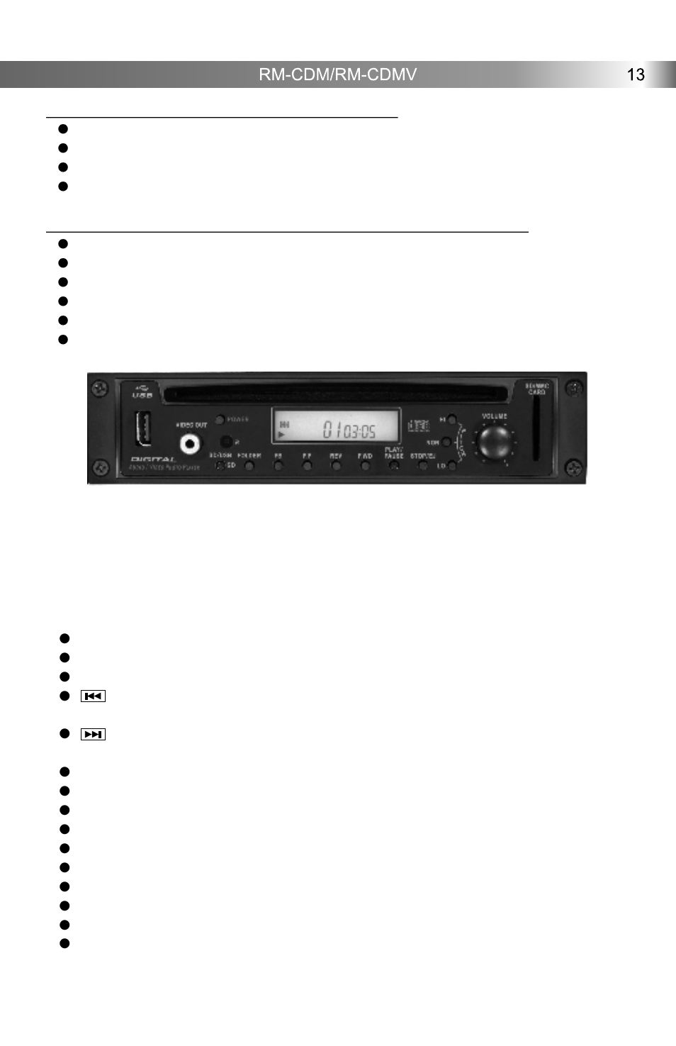 Galaxy Audio RM2 User Manual | Page 15 / 24