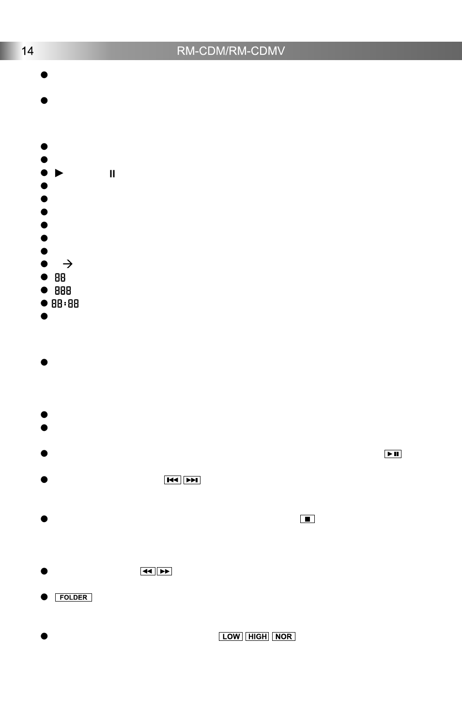 Galaxy Audio RM2 User Manual | Page 16 / 24