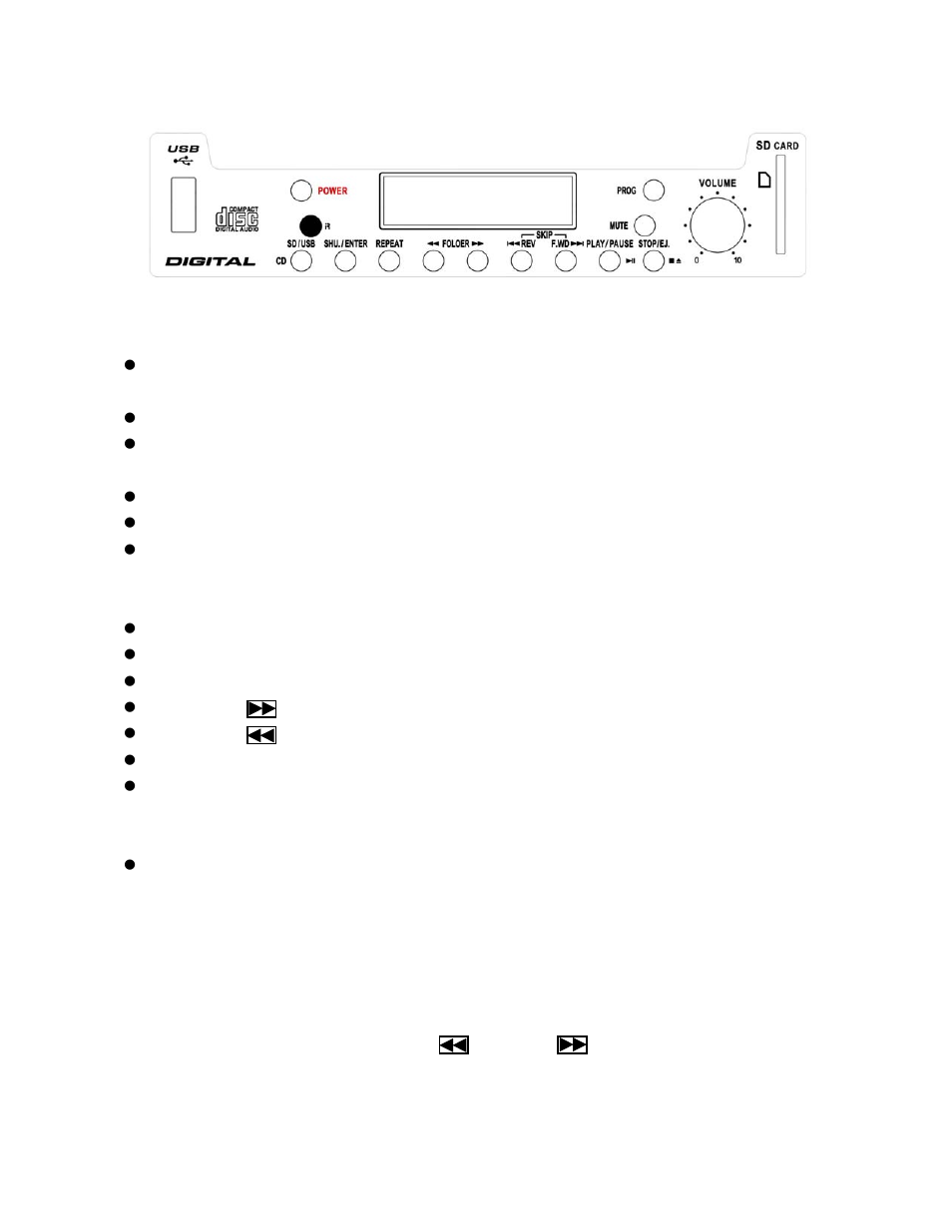 Galaxy Audio RM-CD User Manual | 5 pages