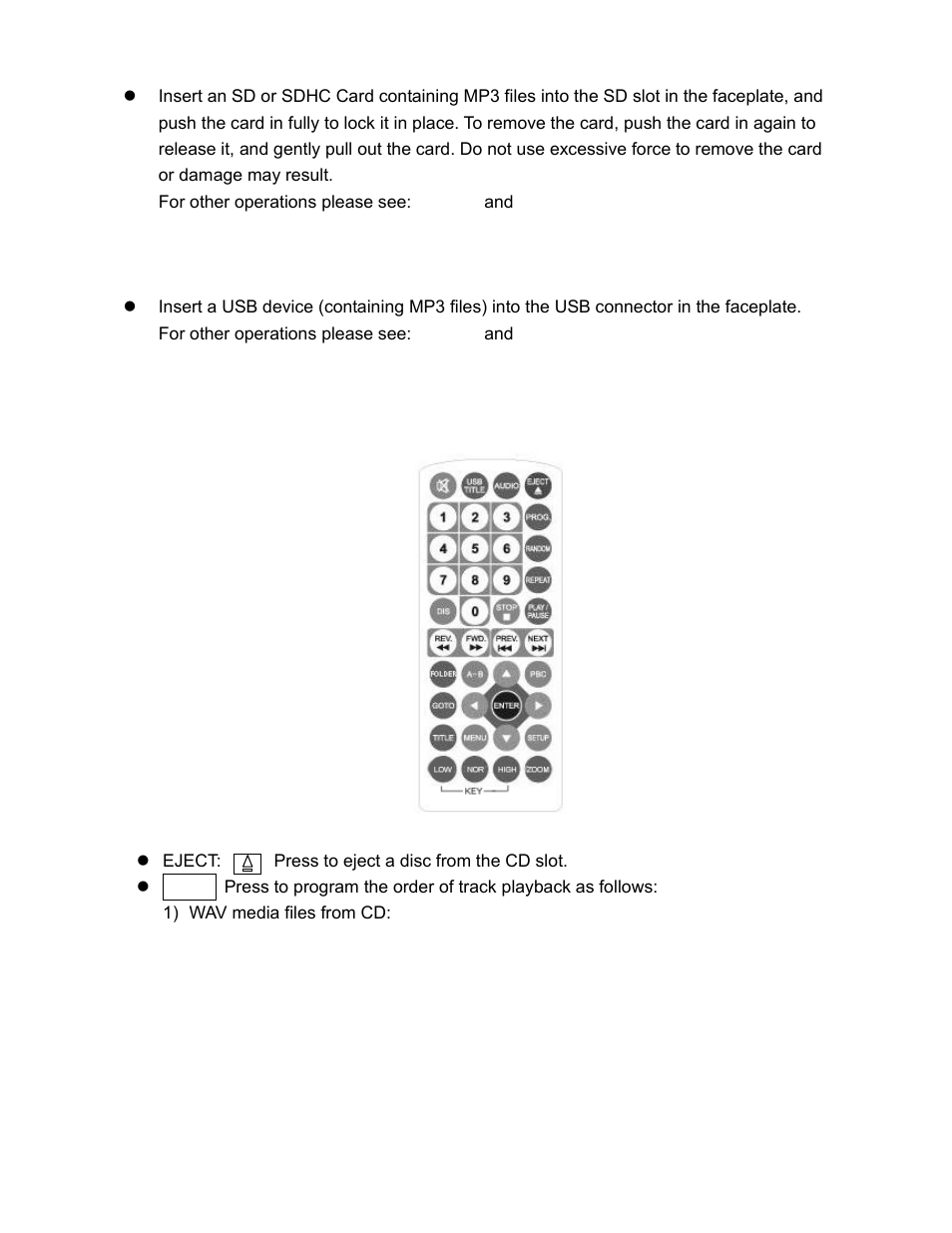 Galaxy Audio RM-CDV User Manual | Page 3 / 7