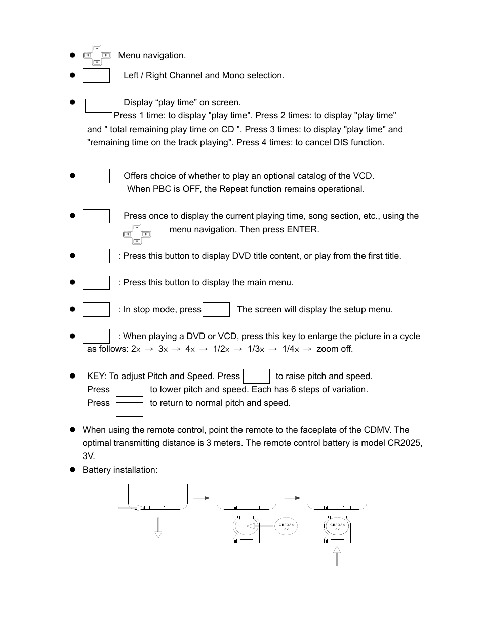 Galaxy Audio RM-CDV User Manual | Page 6 / 7