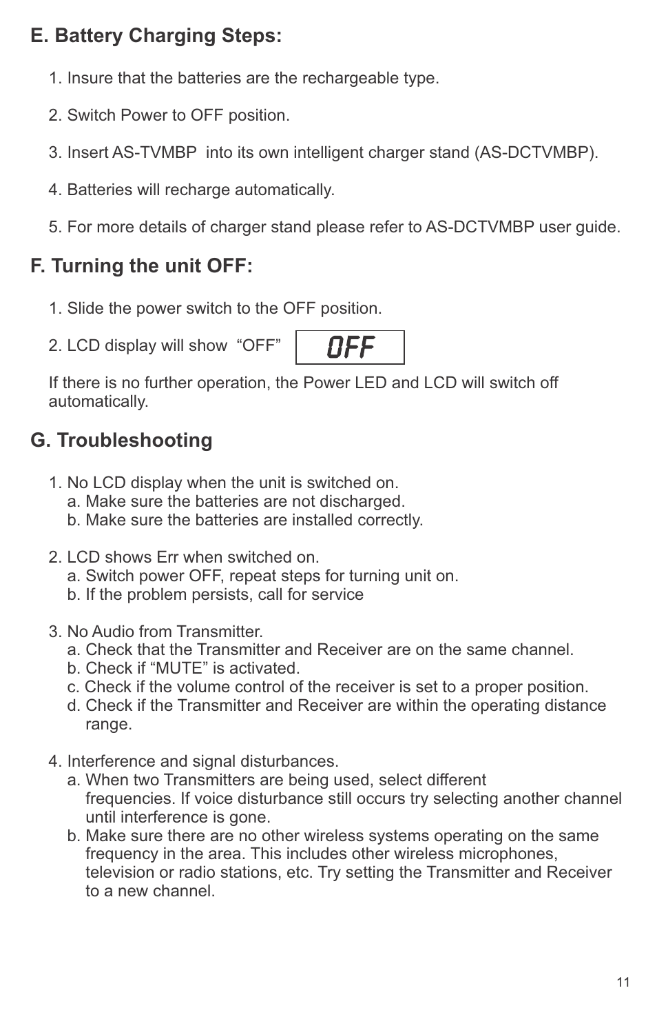 Galaxy Audio CK-VBPR User Manual | Page 13 / 24