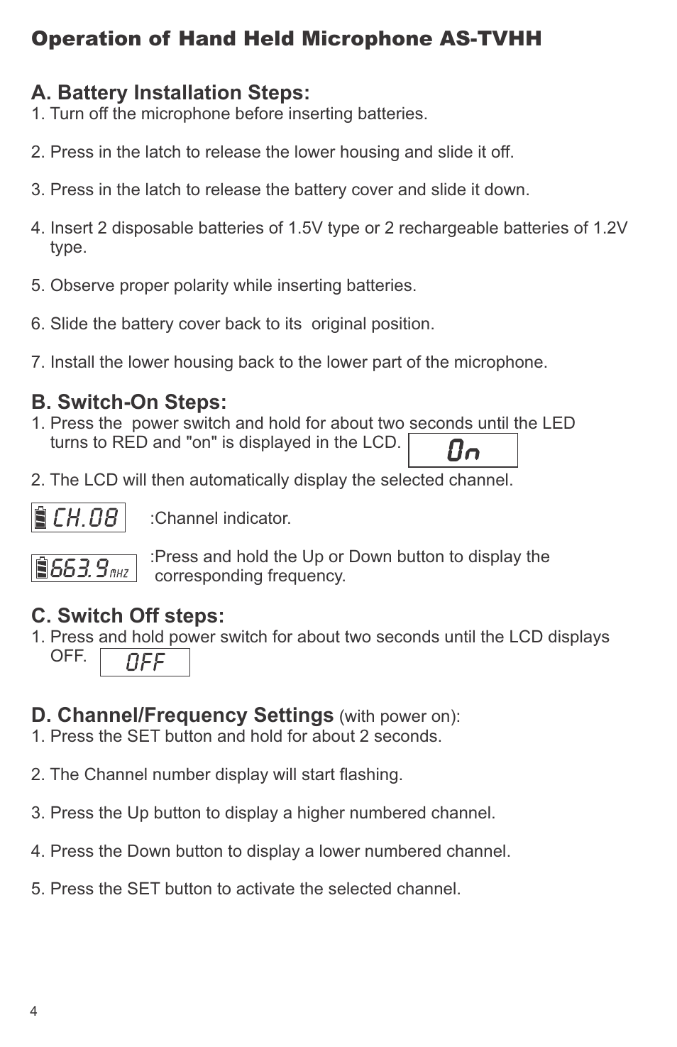 Galaxy Audio CK-VBPR User Manual | Page 6 / 24
