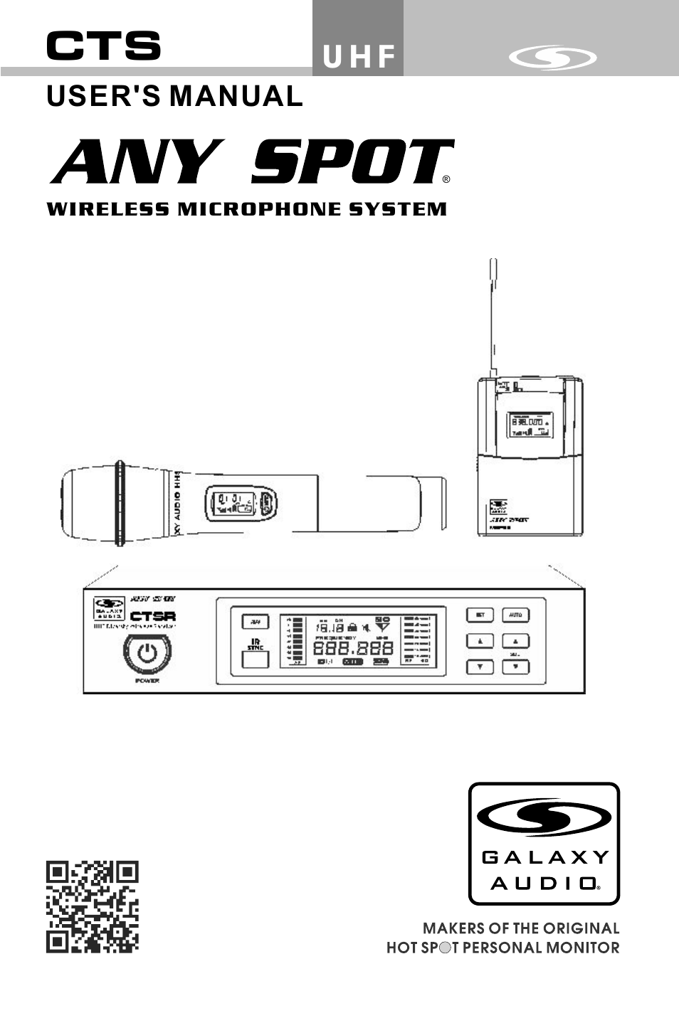 Galaxy Audio CTS User Manual | 20 pages