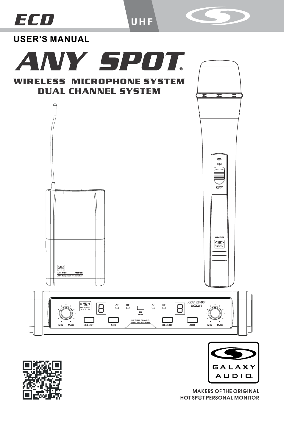 Galaxy Audio ECD User Manual | 12 pages