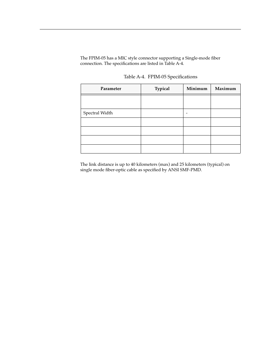 Fpim-05 | Cabletron Systems 9F106-01 User Manual | Page 26 / 26