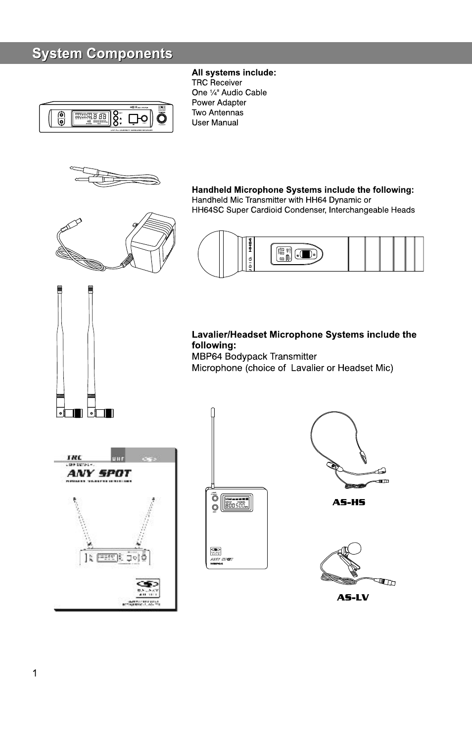 Galaxy Audio TRC User Manual | Page 4 / 12