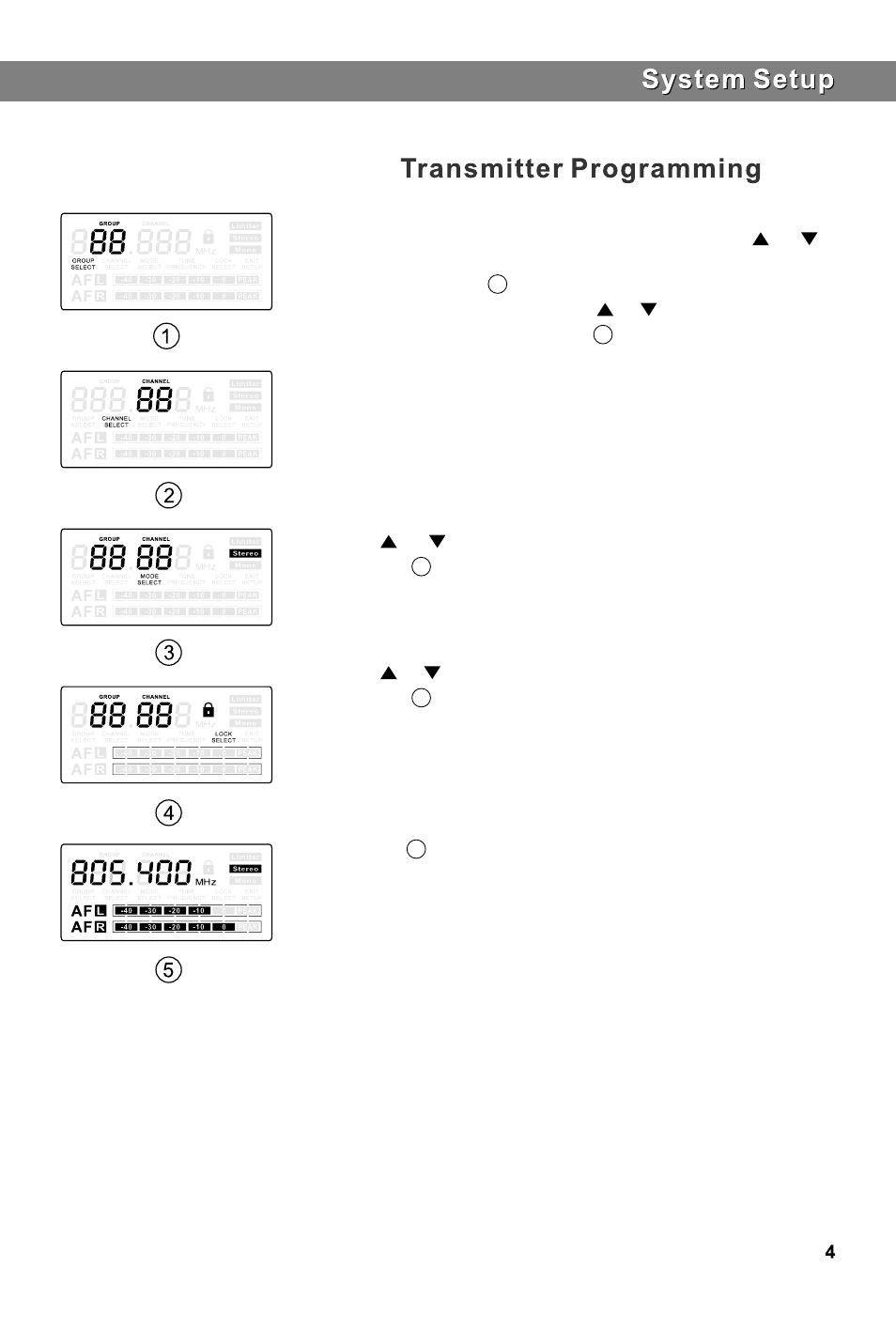 Galaxy Audio AS-1500 User Manual | Page 5 / 8