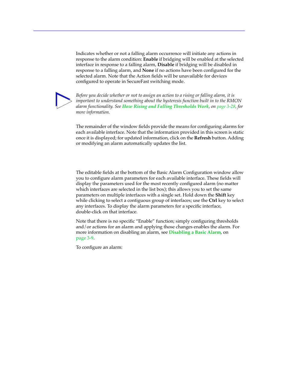 Creating and editing a basic alarm, Creating and editing a basic alarm -6 | Cabletron Systems 2000 User Manual | Page 104 / 196