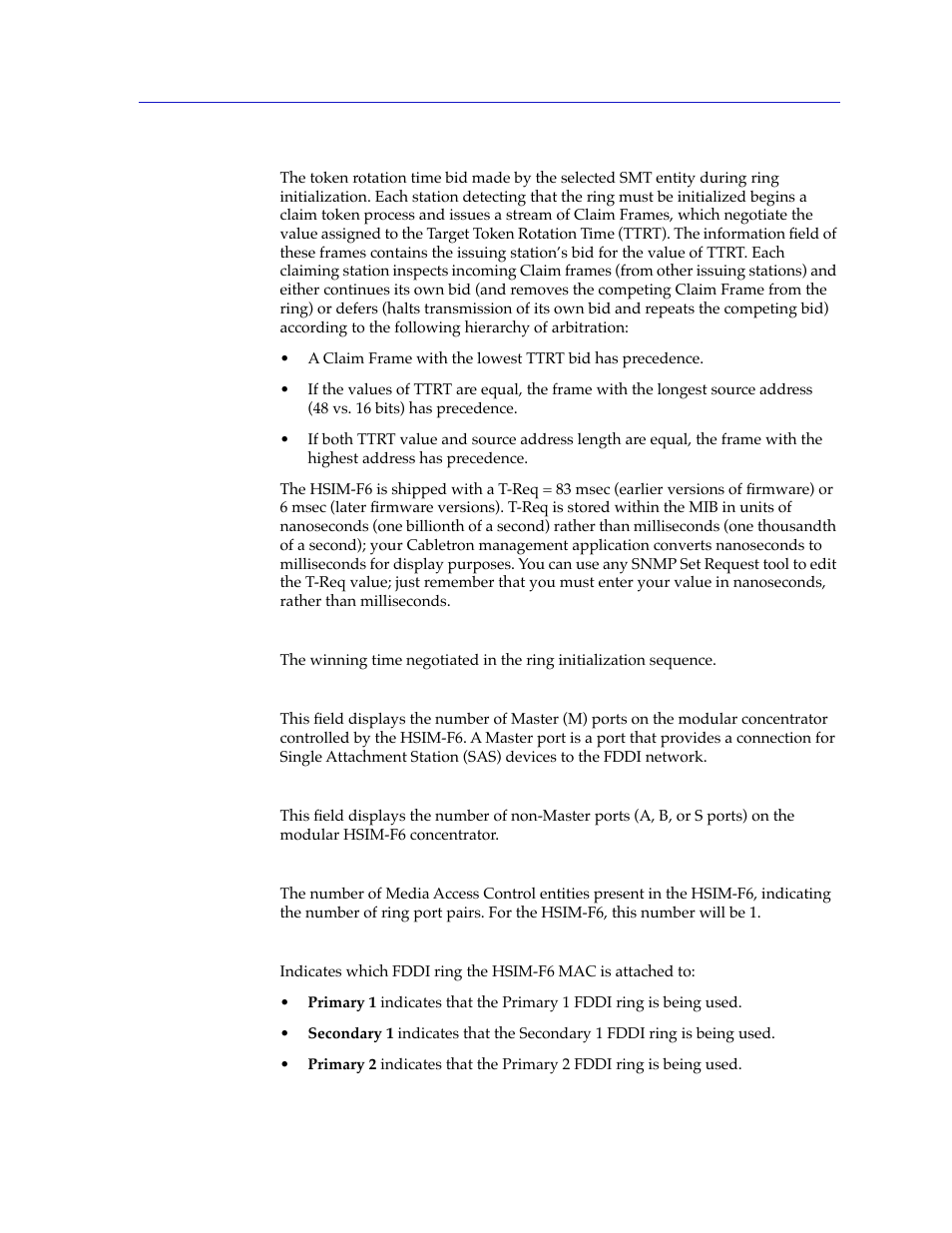 Cabletron Systems 2000 User Manual | Page 165 / 196