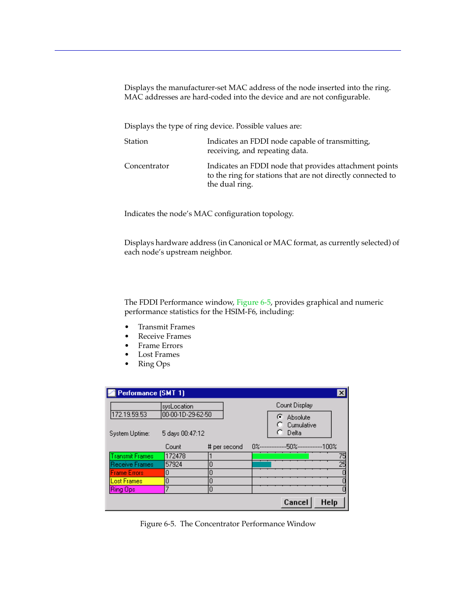 Fddi performance, Fddi performance -10 | Cabletron Systems 2000 User Manual | Page 170 / 196