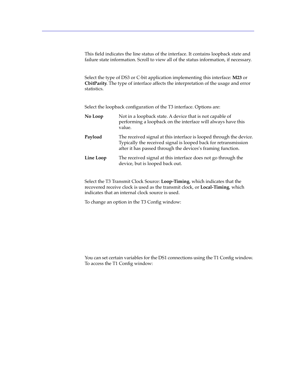 The t1 configuration window, The t1 conþguration window -3 | Cabletron Systems 2000 User Manual | Page 185 / 196