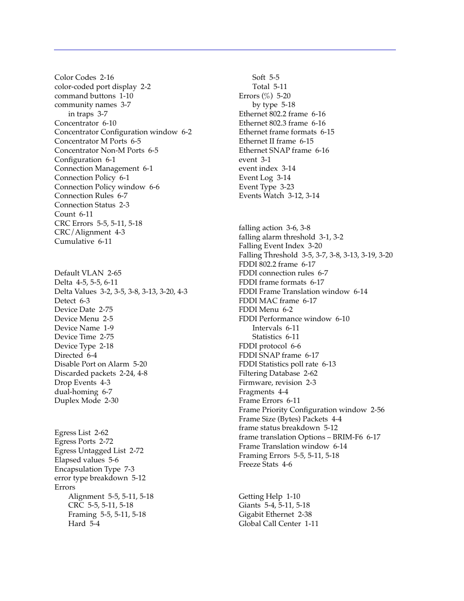 Cabletron Systems 2000 User Manual | Page 192 / 196