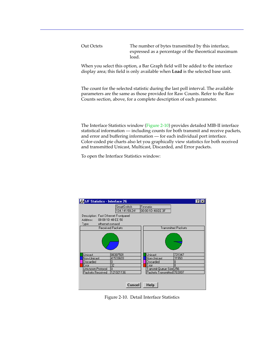 Viewing interface detail, Viewing interface detail -23 | Cabletron Systems 2000 User Manual | Page 45 / 196