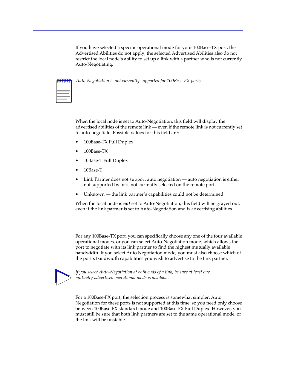 Setting the desired operational mode, Setting the desired operational mode -36 | Cabletron Systems 2000 User Manual | Page 58 / 196