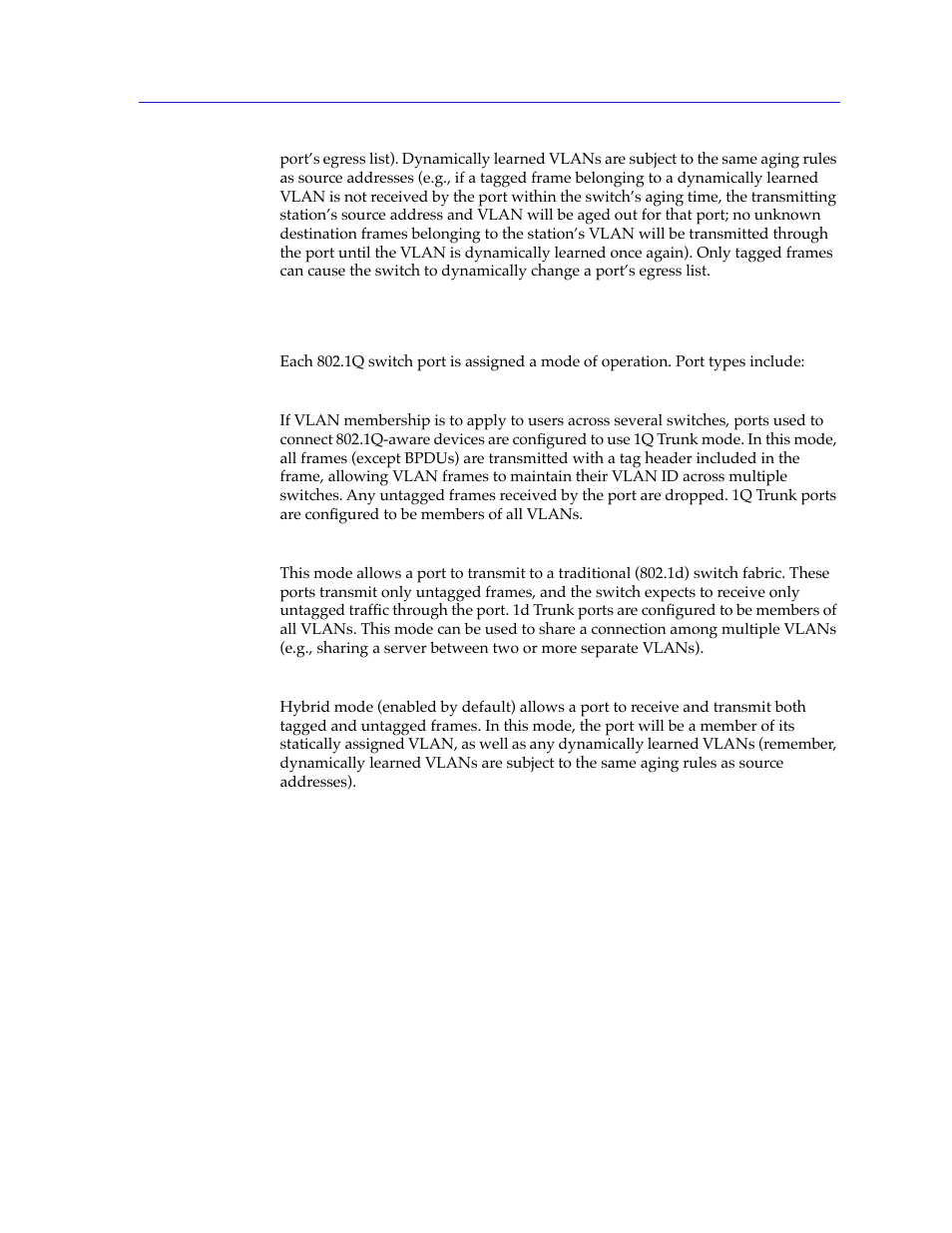 1q port types, 1q port types -63 | Cabletron Systems 2000 User Manual | Page 85 / 196