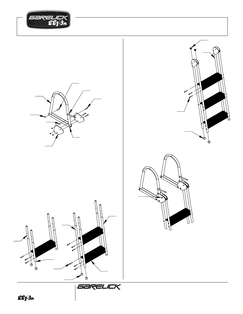 Garelick 15730 DOCK/RAFT LADDER User Manual | 2 pages