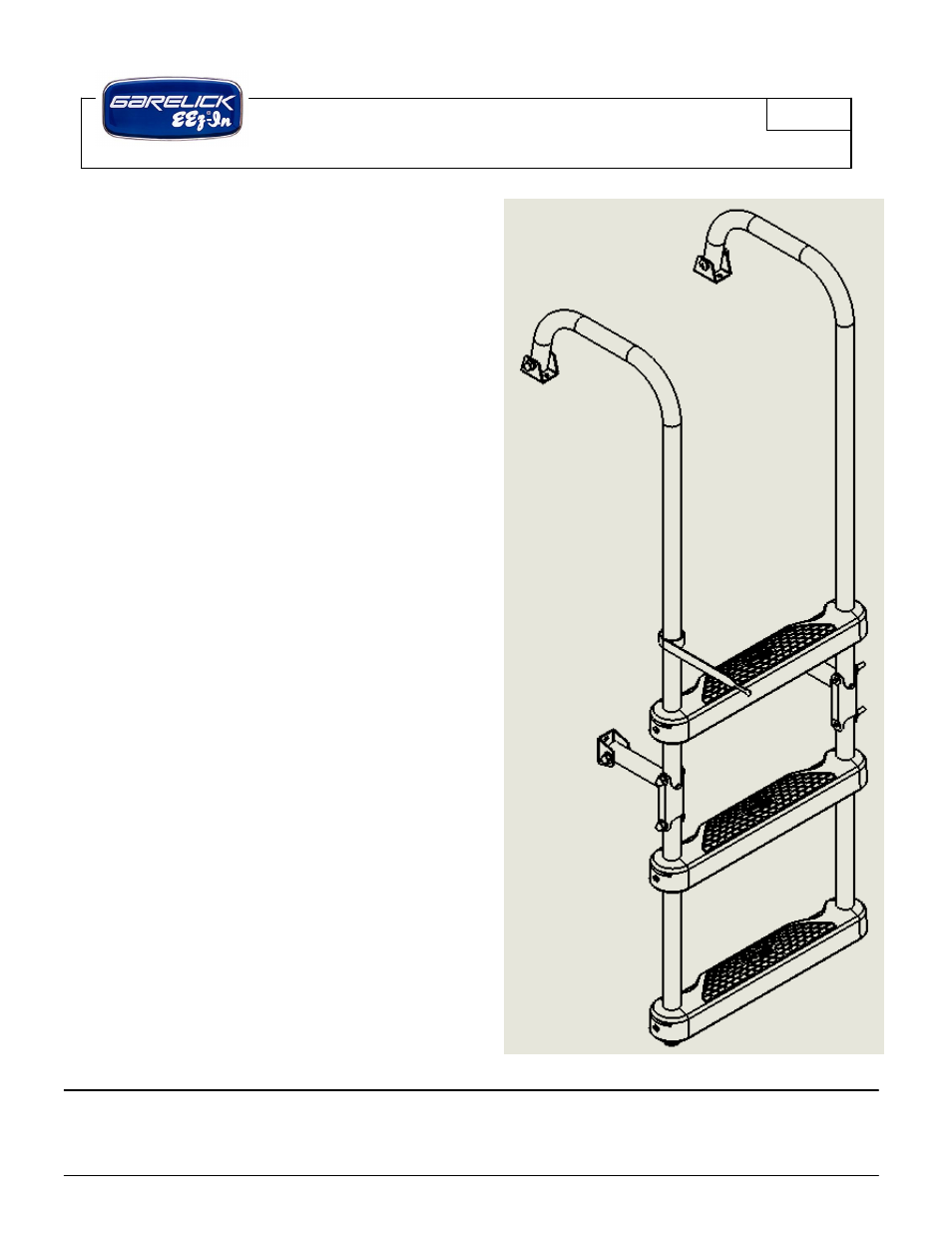 Garelick 18119 3-STEP TRANSOM LADDER User Manual | Page 3 / 3