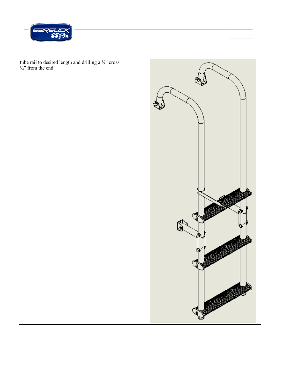 Garelick 18019 3-STEP TRANSOM LADDER User Manual | Page 3 / 3