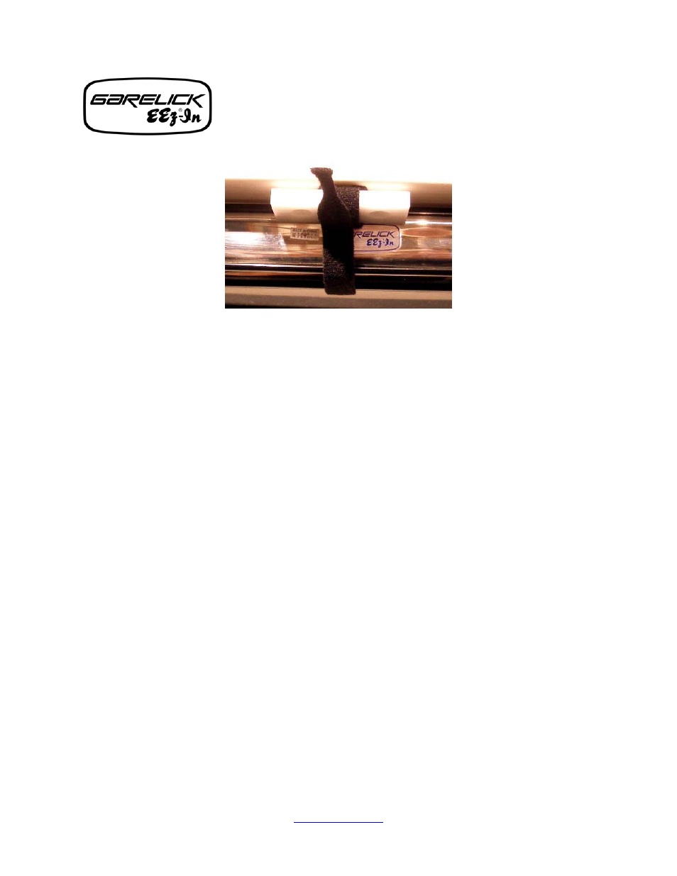 Garelick 19622-61 OUT OF SIGHT UNDER PLATFORM  (RETAINING STRAP) User Manual | 1 page