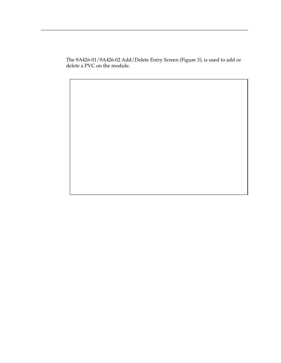 Add/delete entry screen | Cabletron Systems 9A426-01 User Manual | Page 11 / 24