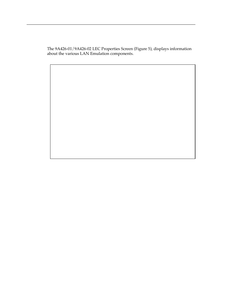 Lec properties screen | Cabletron Systems 9A426-01 User Manual | Page 18 / 24