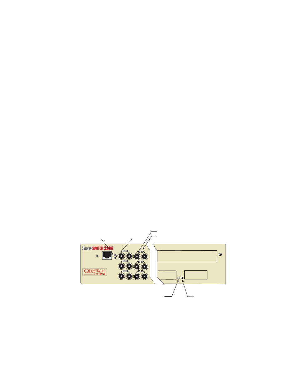 Troubleshooting, 1 using lanview, Chapter 4 | Using lanview -1, Chapter 4 troubleshooting | Cabletron Systems 2E48-27R User Manual | Page 39 / 160