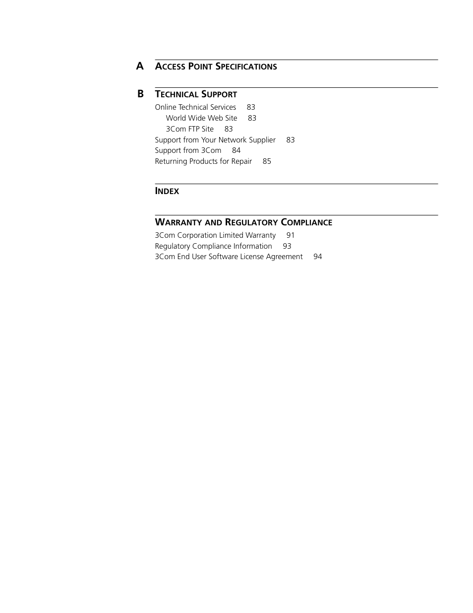 Cabletron Systems AirConnect 3Com User Manual | Page 7 / 93