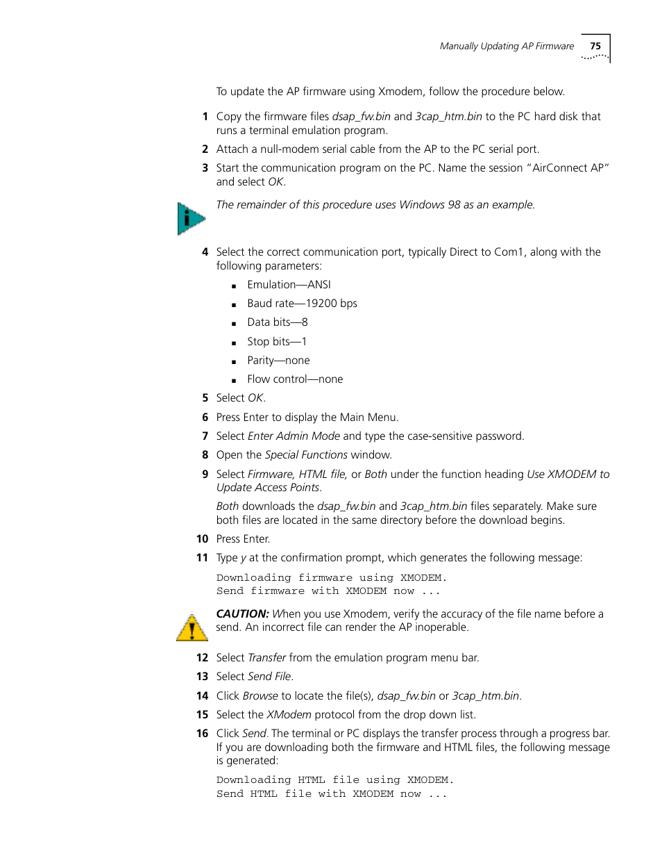 Cabletron Systems AirConnect 3Com User Manual | Page 75 / 93