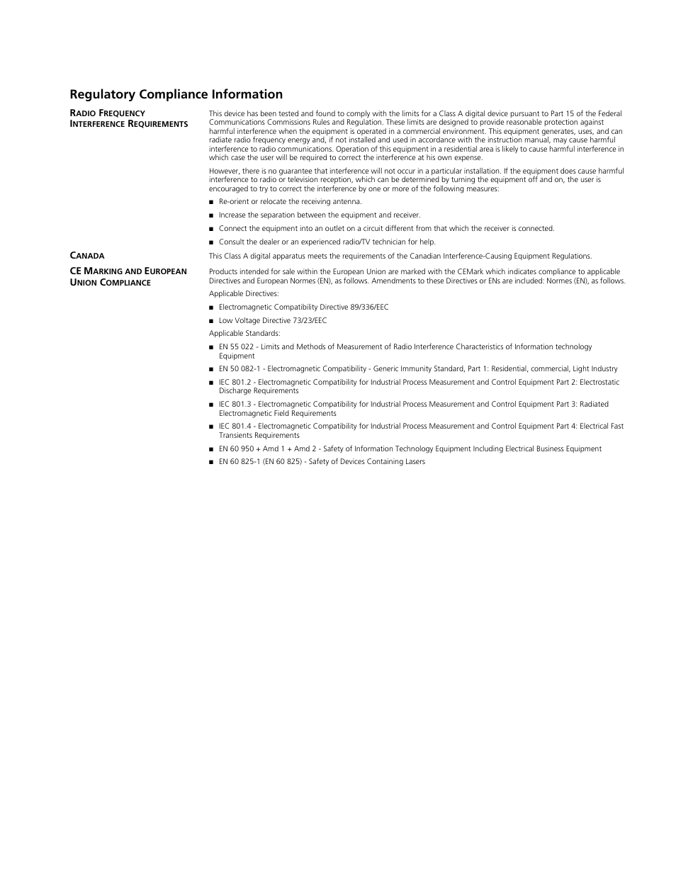 Regulatory compliance information, Regulatory compliance information 93, Ce m | Cabletron Systems AirConnect 3Com User Manual | Page 91 / 93
