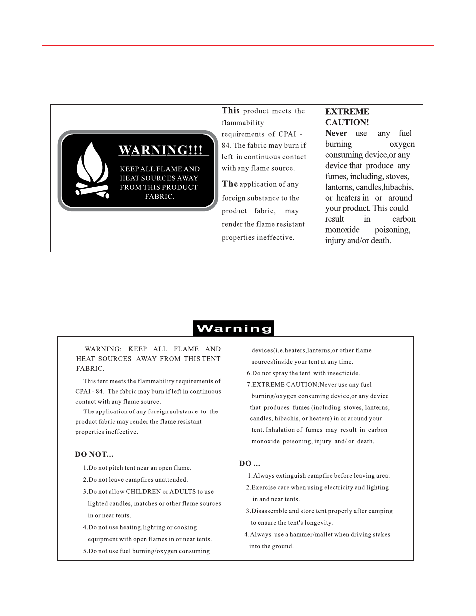 Giga Tent FT 053 User Manual | Page 7 / 8